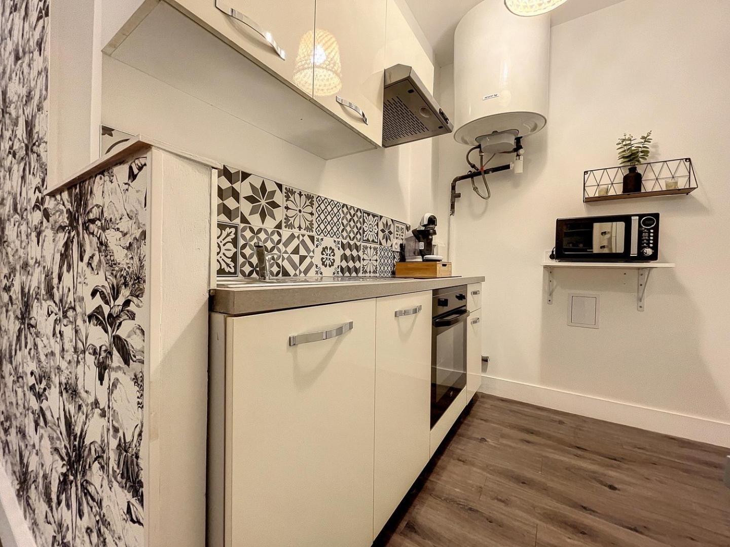Coeur de ville, T2 cosy&élégant avec jardin Dunkirk Exterior foto